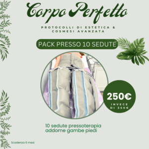 Pressoterapia Addome, Gambe e Piedi