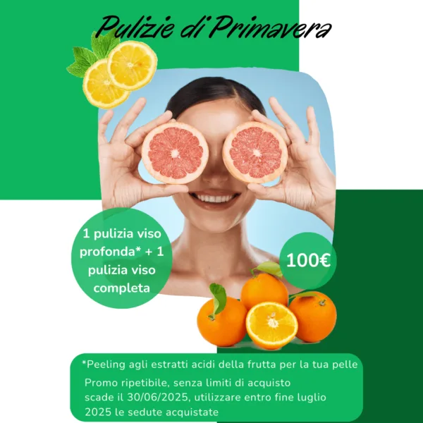 Pulizia Viso Profonda + Ultrasuoni