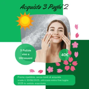 Pack 3×2 Pulizia Viso Ultrasuoni